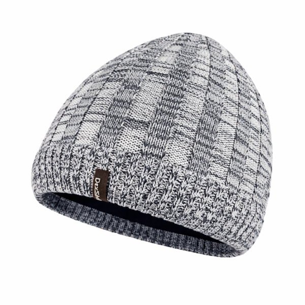 CZAPKA DEXSHELL RIB KNIT SZARA